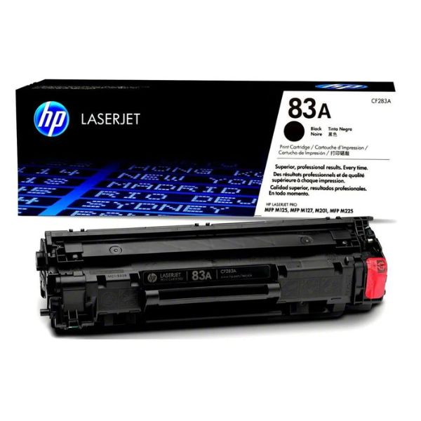 TONER HP CF283A (83A) MFP M127F NEGRO 1.5KPG. - ORIGINAL