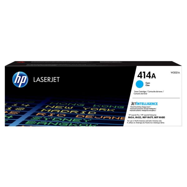 TONER HP W2021A (414A) L.J. M454 CYAN 2,100 PGS - ORIGINAL