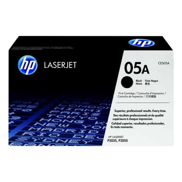 TONER HP CE505A (05A) L.J. P2035 NEGRO 2300PG - ORIGINAL