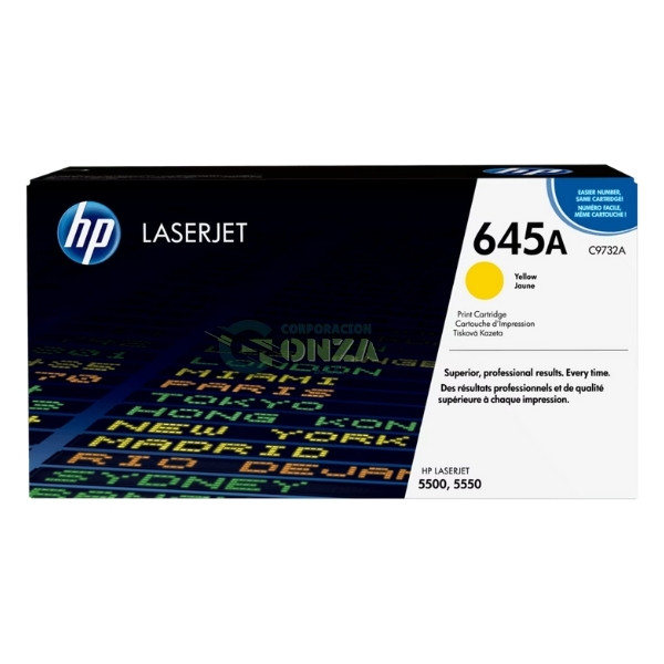 TONER HP C9732A (645A) L.J. 5500 AMARILLO