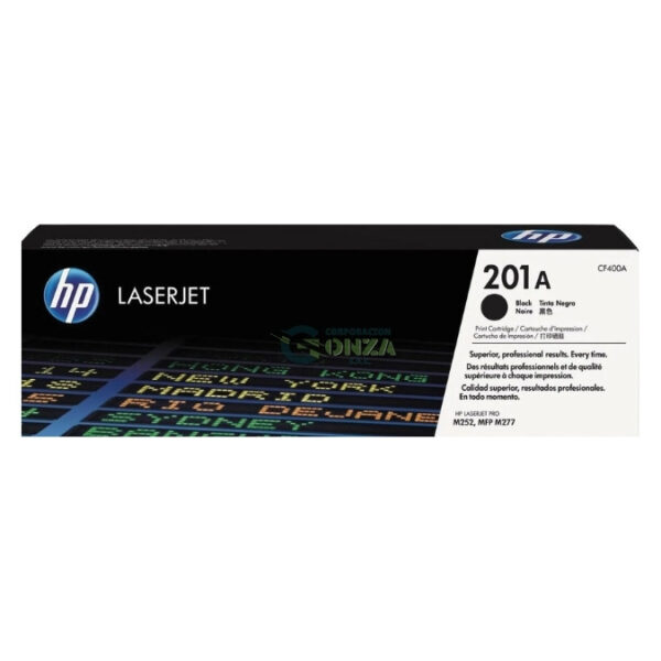 TONER HP CF400A (201A) NEGRO PARA LJ PRO M252