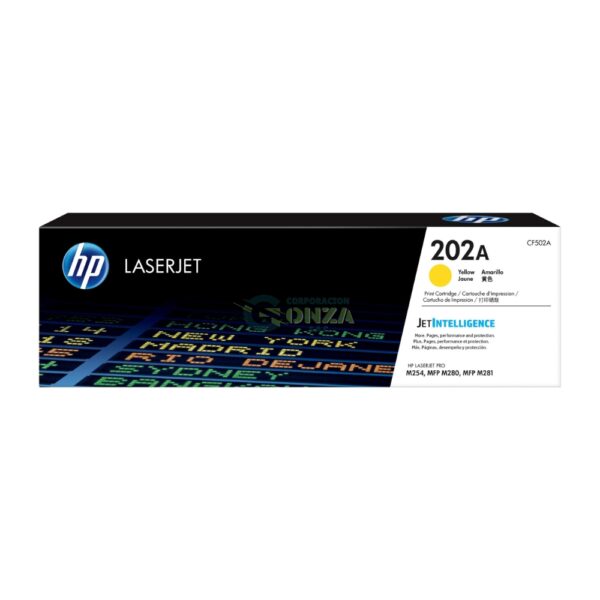 TONER HP CF502A (202A) YELLOW LJ PRO M254 1.3 KPGS - ORIGINAL