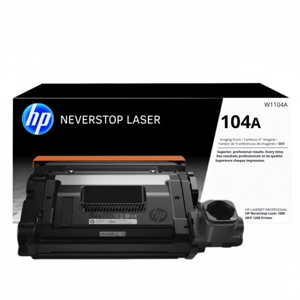 TAMBOR HP 104A (W1104A) DRUM | 20,000 Páginas | Para Neverstop Laser 1000/MFP 1200 - Original