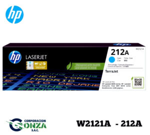 TONER HP W2121A (212A)CYAN L.J. M555,M578dn,M578c - 4,500 PGS
