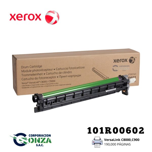 XEROX-101R00602-VersaLink-C8000-C900 Drum Xerox 101R00602 Original - VersaLink C8000/C9000 | 190K Páginas