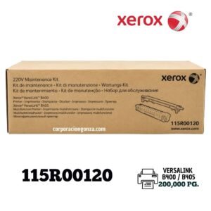 115R00120 PRODUCTOS GONZA KIT FUSOR 115R00120 PARA EL MODELO VERSALINK B400 / B405