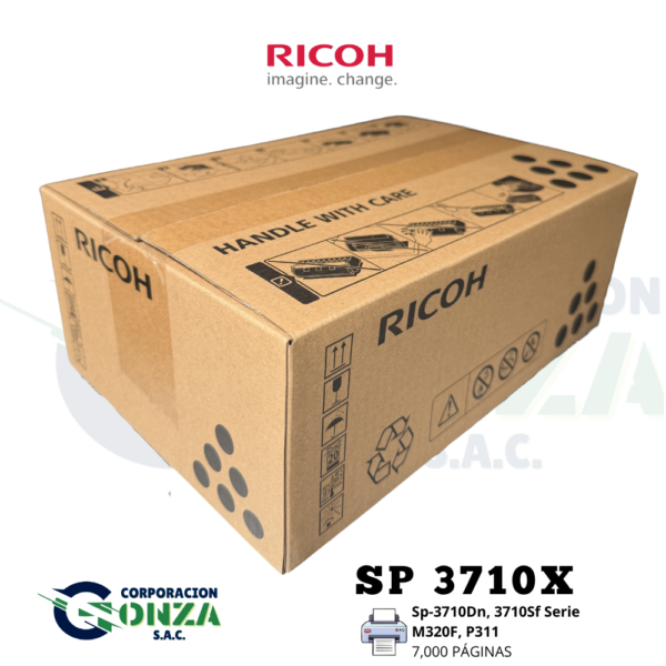 TONER RICOH SP-3710X, (M320F)P311 ORIGINA